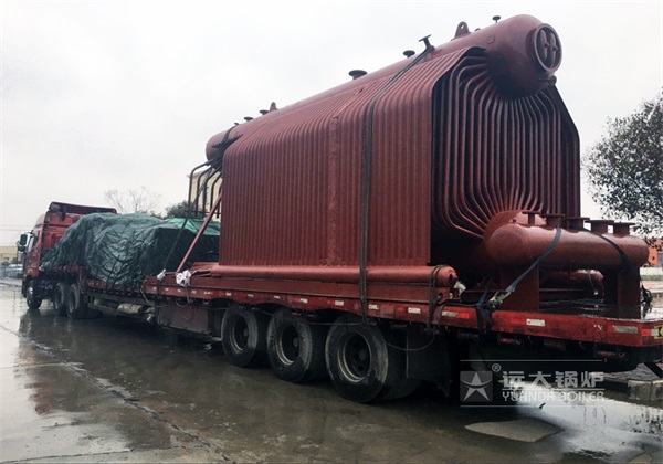 10吨生物质锅炉发往广东造纸厂