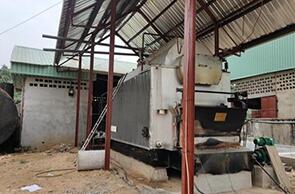 尼日利亚埃努古4吨燃煤蒸汽锅炉