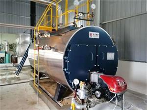 湖北砂带企业2吨燃气蒸汽锅炉项目