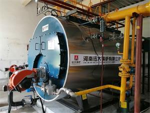 河南郑州时尚服装公司2吨低氮燃气蒸汽锅炉项目