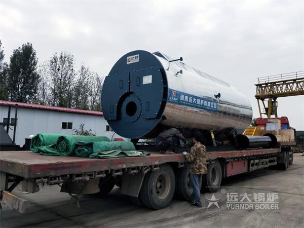 新疆用户6吨超低氮燃气蒸汽锅炉