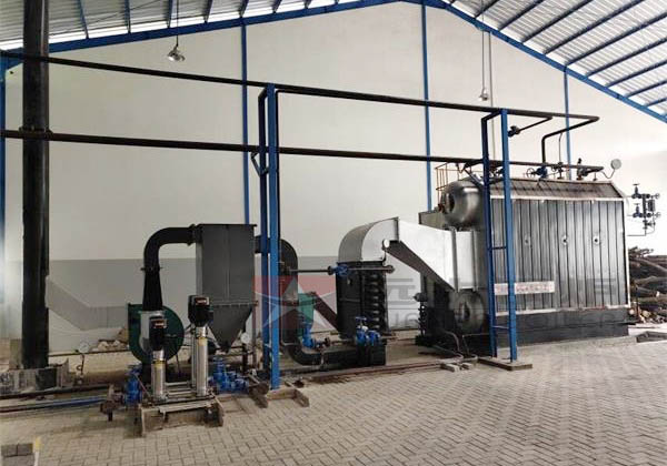 印尼棉兰食品厂2吨生物质蒸汽锅炉