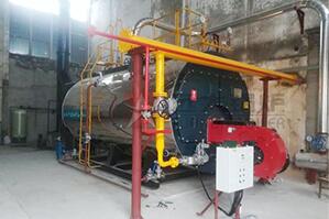 咸阳生物科技公司6吨超低氮燃气锅炉项目