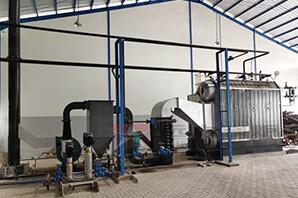 印尼棉兰食品厂2吨生物质蒸汽锅炉