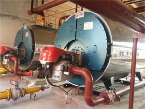 河南濮阳实验学校2台4吨2.8MW燃气热水锅炉项目