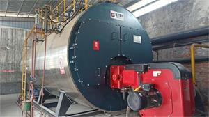 江苏无锡新能源公司8吨燃气蒸汽锅炉项目