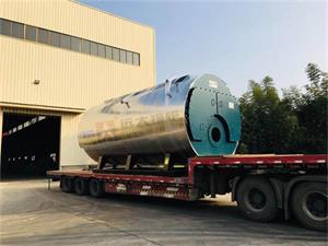 WNS10吨燃气蒸汽锅炉发往陕西延安
