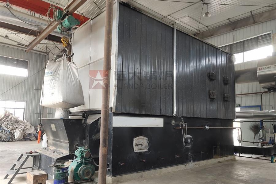 安徽铜陵YLW型4200KW生物质导热油锅炉项目