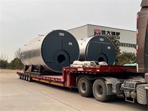 WNS型20吨燃气蒸汽锅炉发往西藏阿里
