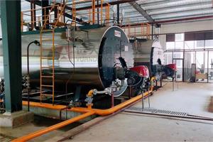 江西赣州酒业2台WNS型6吨超低氮燃气蒸汽锅炉项目